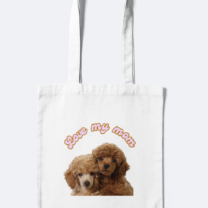Poodle Printable Tote Bag